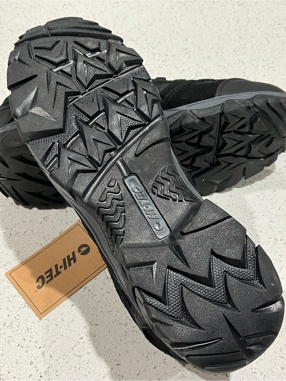 Men’s Hi-Tex RAVUS LOW CH80296M-BB Black Leather Size 12M  NWT - Picture 7 of 7